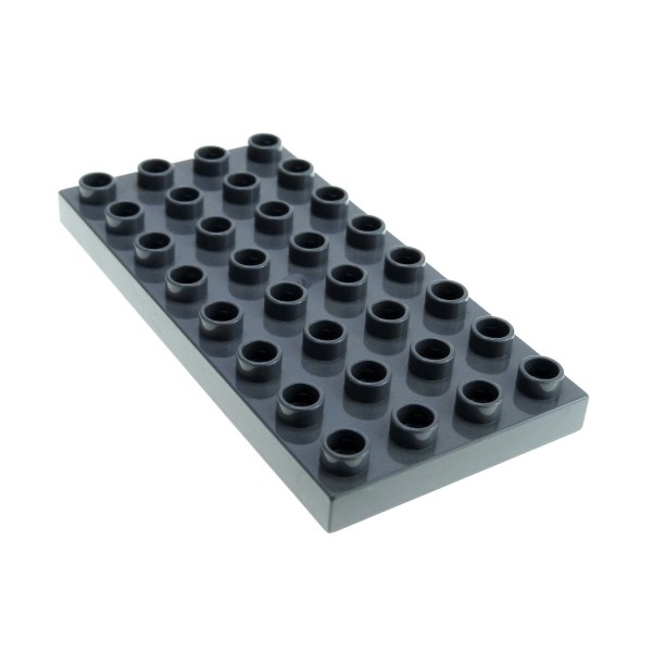 1x Lego Duplo Bau Platte 4x8 neu-dunkel grau Set 10577 4785 5634 10199 4672