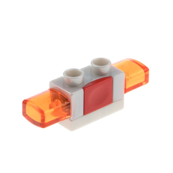 1x Lego Duplo Funktions Stein Sirene B-Ware abgenutzt Funktion defekt 52189c03