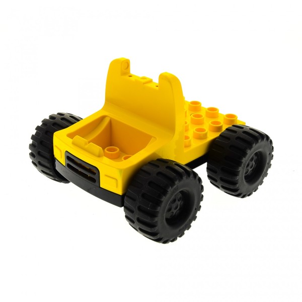 1x Lego Duplo Bau Fahrzeug LKW Laster gelb Auto 31076c01 31256c01 31255c01