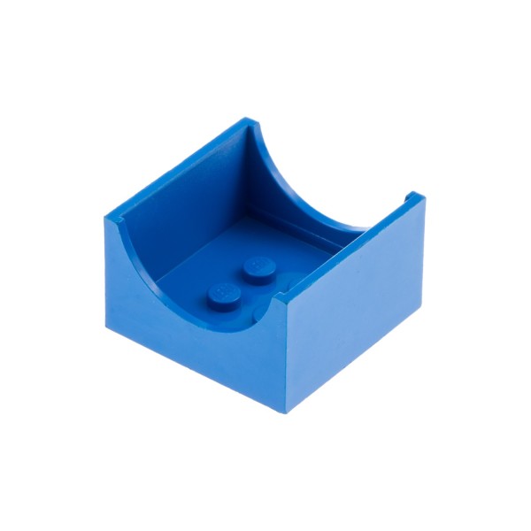 1x Lego Fabuland Container Box 4x4x2 blau Fahrzeug Sitz Micky Maus 4166 4461