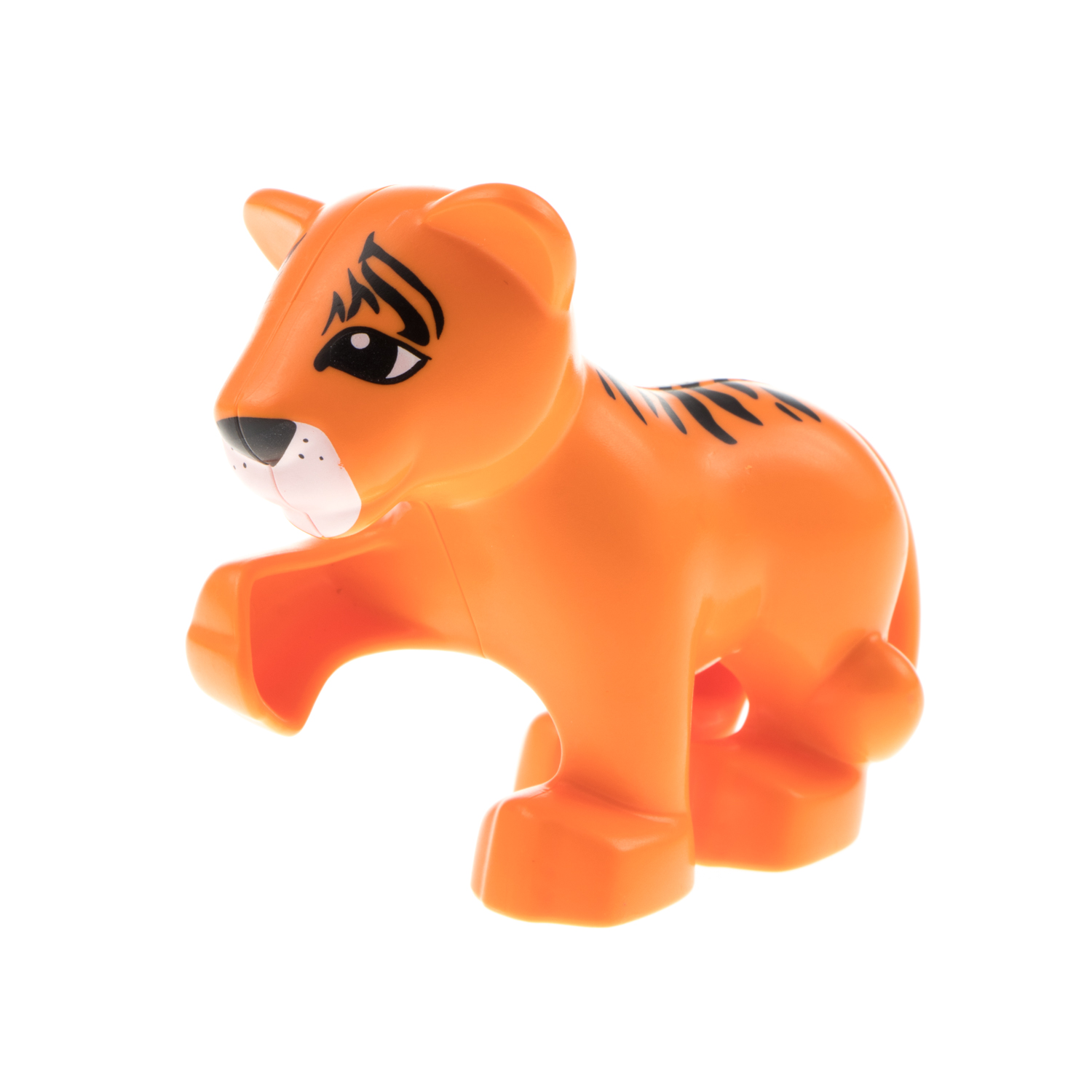 Politistation ring Vag 1x Lego Duplo Tier Baby Tiger orange Safari Zoo Katze Löwe 54300cx4