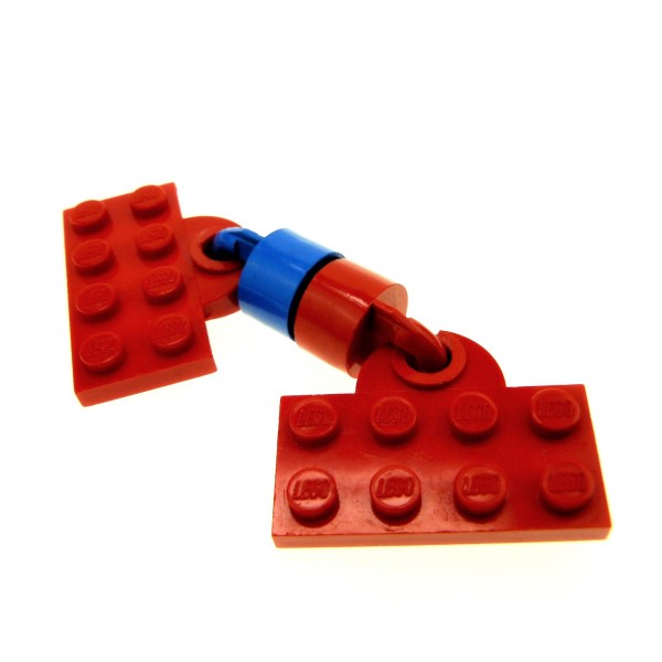1x Lego Zug Kupplung rot blau 2x4 Platte Magnet Lok x547a 737ac04 737ac03