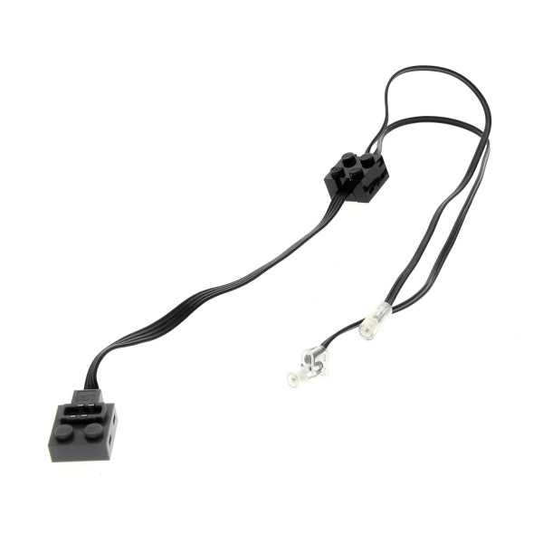 1x Lego Technic Licht Kabel schwarz Power Funktion geprüft 4523464 61930c01