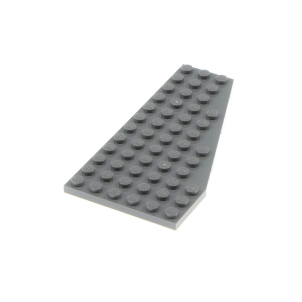1x Lego Flügel Platte 6x12 neu-dunkel grau rechts Star Wars Set 7669 6208 30356