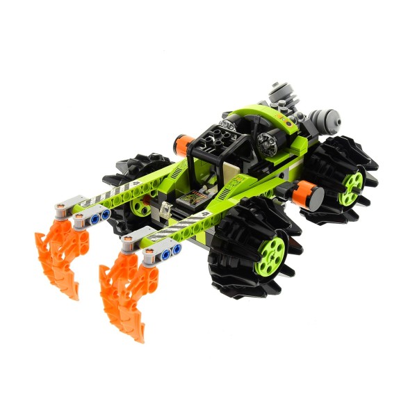 1 x Lego Technic Teile Set Modell 8959 Power Miners Claw Digger Bohrer grün orange incomplete unvollständig 