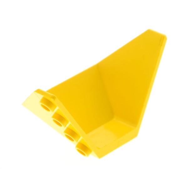 1x Lego Kipper Seiten Wand gelb Ende für Waggon Zug Kipp Lore 4565 780 6383 3436