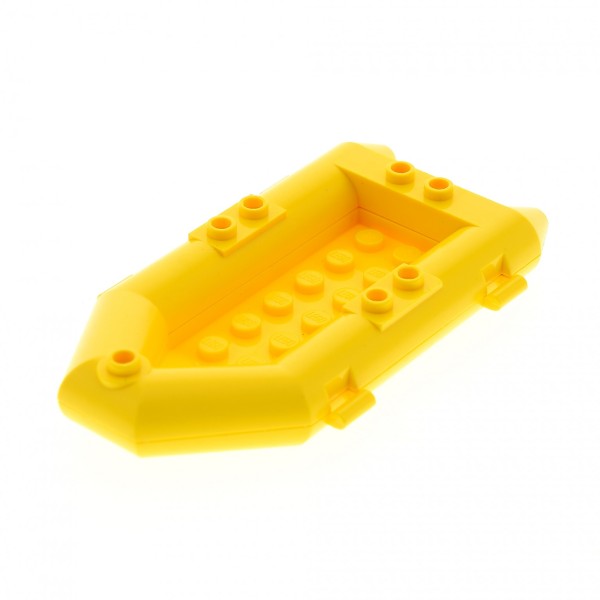 1x Lego Boot 11x6x1 gelb Schlauchboot Ruderboot Schiff 6099480 75977 30086c01