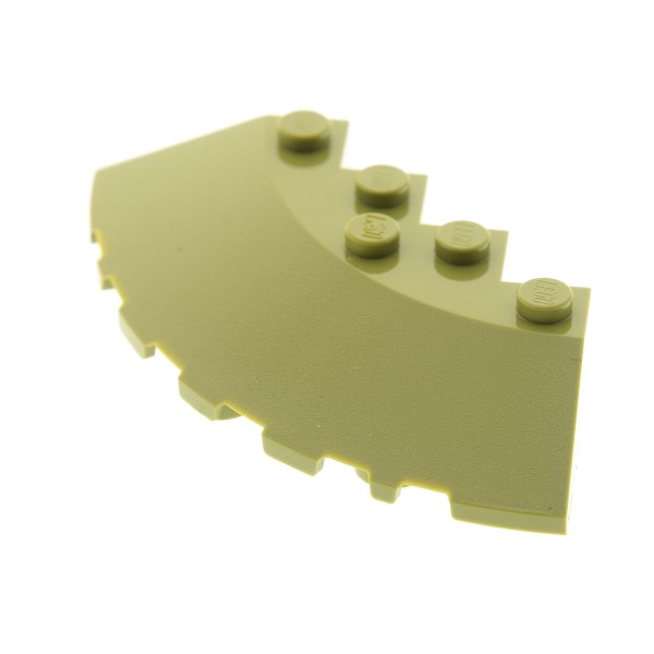 Lego® 1 x Dachstein 6x6 Viertelkreis Rund Sonderstein dunkelgrün Neu #95188 
