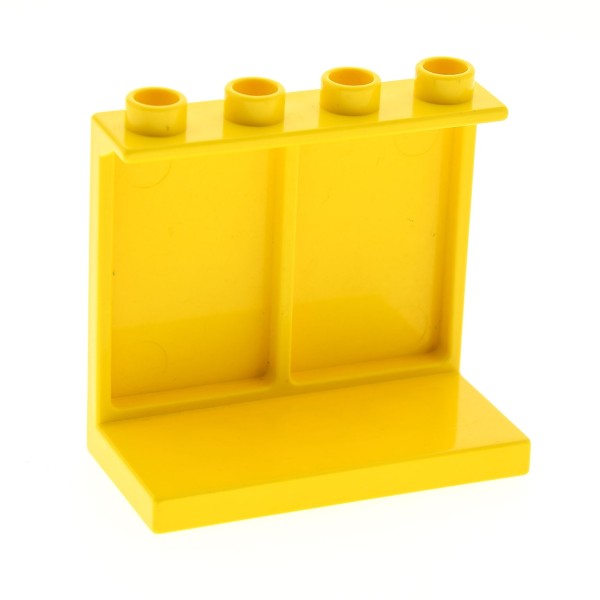 1x Lego Duplo Möbel Regal gelb 4x2x2 Bücher Waren Wand Laden Set 2640 duppanel