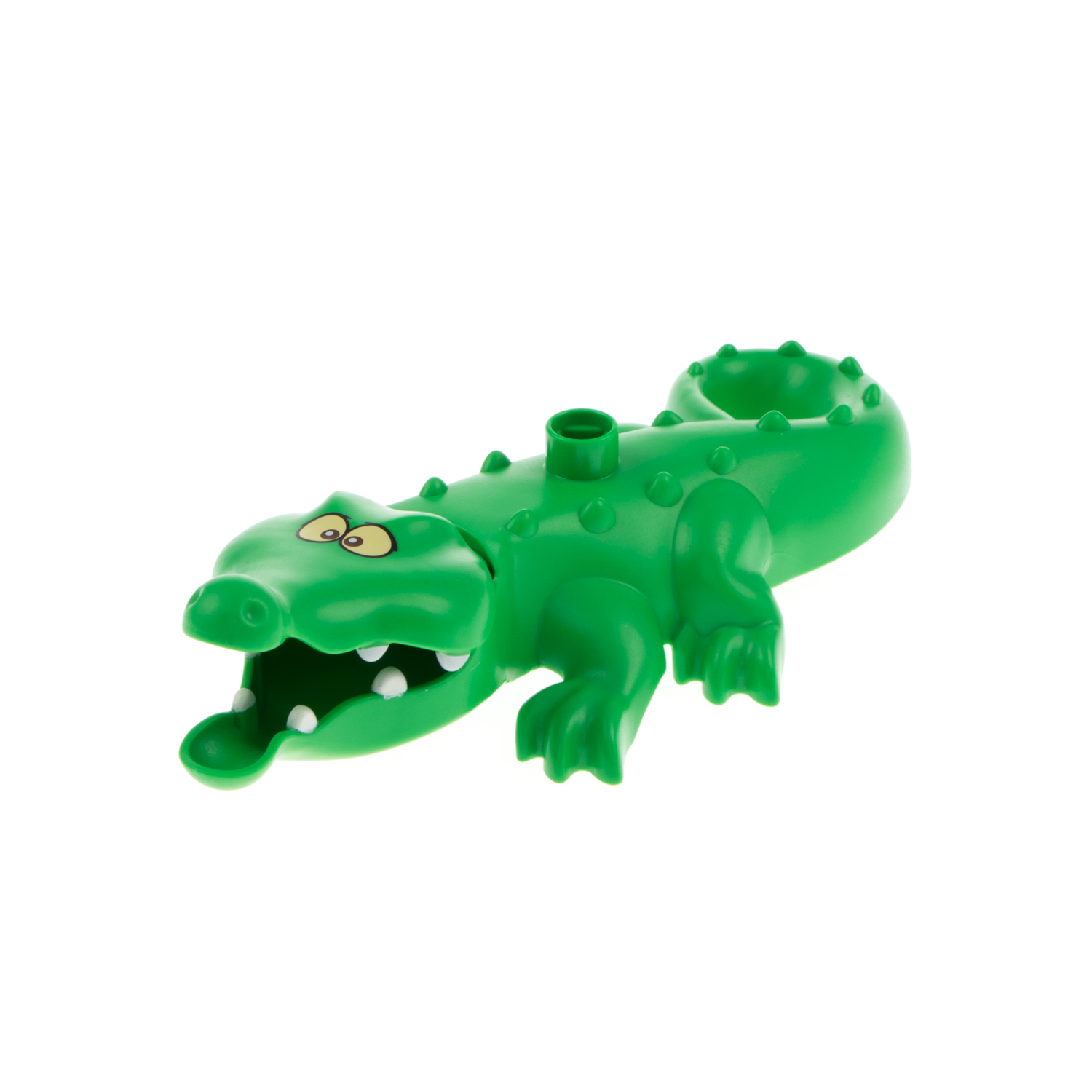 Schnappmund Kroko LEGO Duplo Zoo Tier breites Maul zur Wahl ! Krokodil 