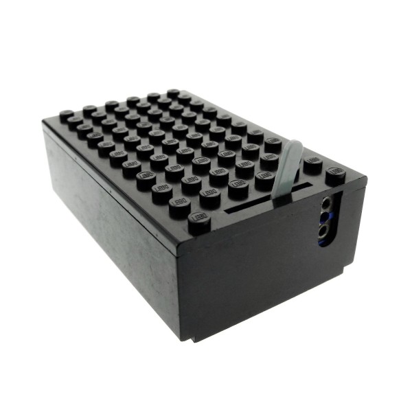 1x Lego Elektrik Batteriekasten Box 4.5V schwarz 6x11x3 1/3 geprüft bb0045c04