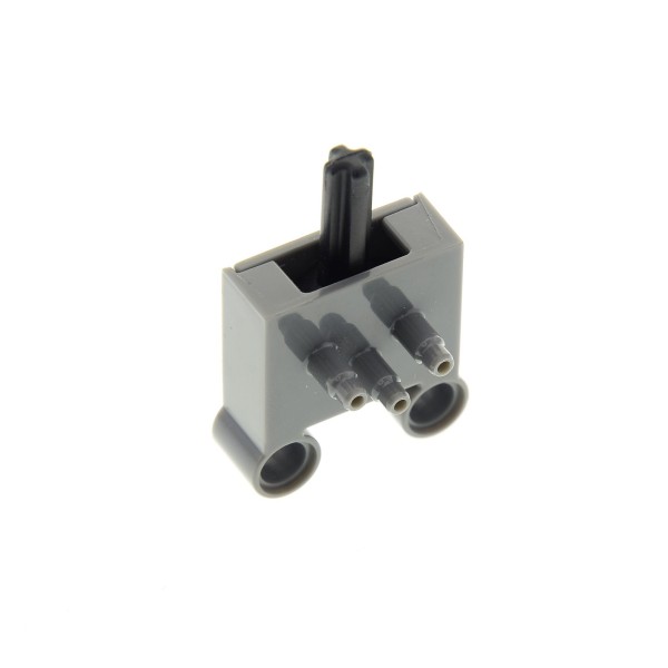 1x Lego Pneumatik 3 Wege Ventil neu-dunkel grau abgestuft Schalter 4694cc01