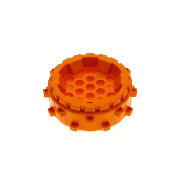 1x Lego Hart Plastik Rad orange Spikes Bohrkopf Set 76013 8964 64711