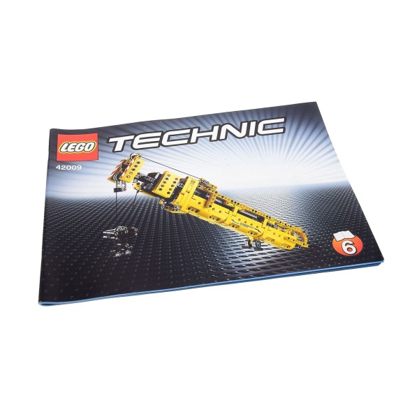 1x Lego Technic Bauanleitung Heft 6 Model Mobiler Kran Mk II 42009