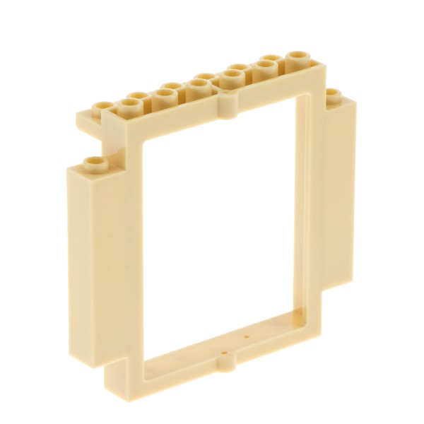 1x Lego Tür Rahmen beige 2x8x6 Drehtür Fenster Burg Set 3052 4124225 30101