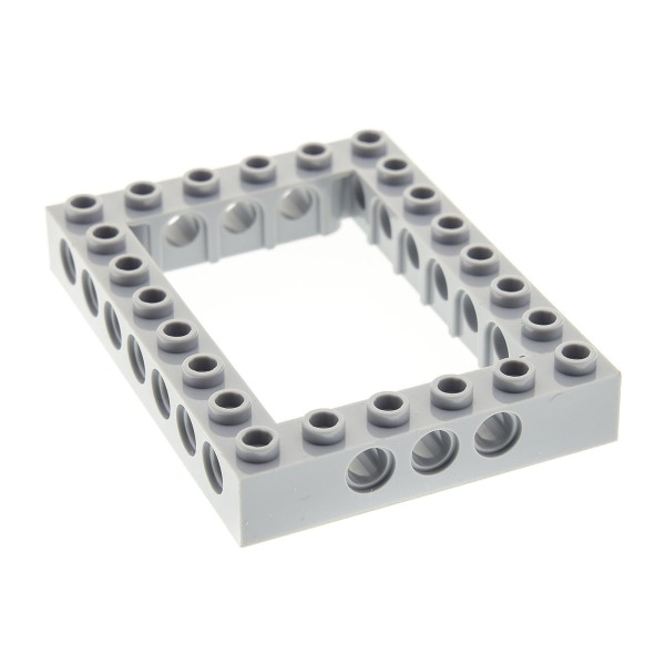 1x Lego Technic Bau Rahmen Stein neu-hell grau 6x8 Lochstein 4211848 40345 32532