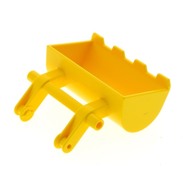 1x Lego Duplo Primo Bagger Schaufel gelb Laster Bau Fahrzeug Set 3699 3700 45216