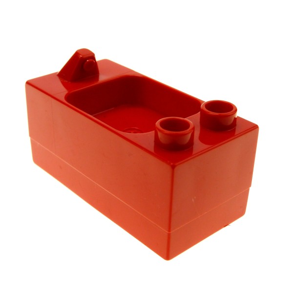 1x Lego Duplo Möbel Spüle rot Waschbecken Küche Zimmer 4548540 6473