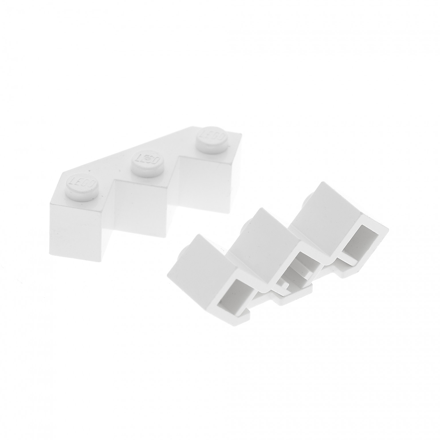Ecke 3x3 weiß 2462 LEGO® 2Stk Diagonalstein Mauer 