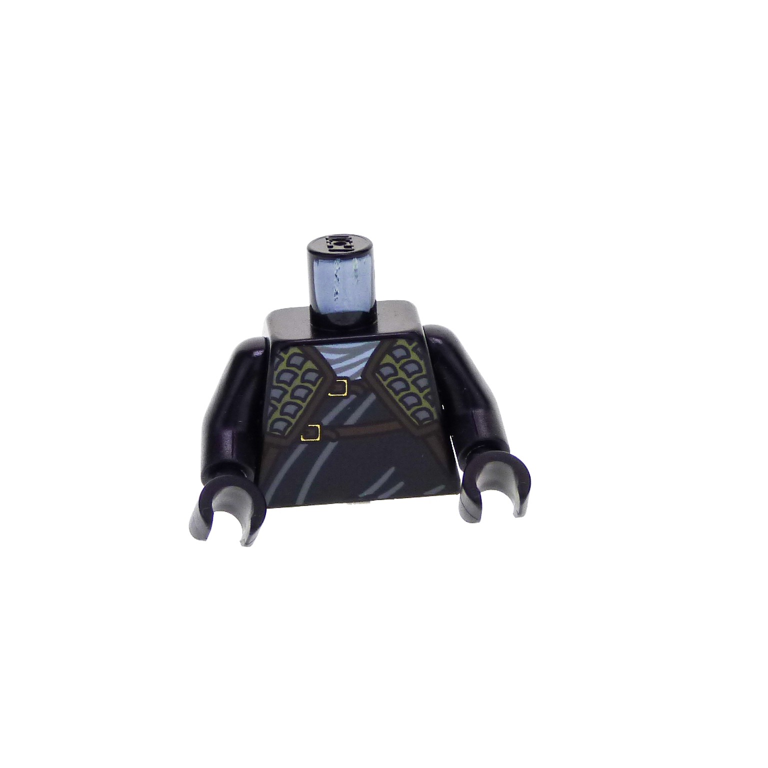 Lego New Black Minifigure Armor with 2 Flaps over Shoulders Piece 