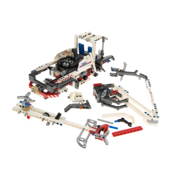 1x Lego Technic Teile Set Auto LKW Truck 8071 LIFT SERVICE unvollständig