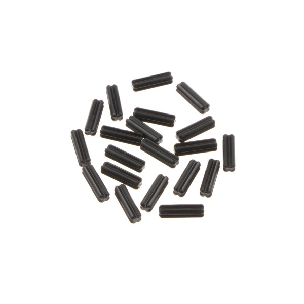 20x Lego Technic Achse Stange schwarz 2L glatt Kreuzstange Kleinteile 3704