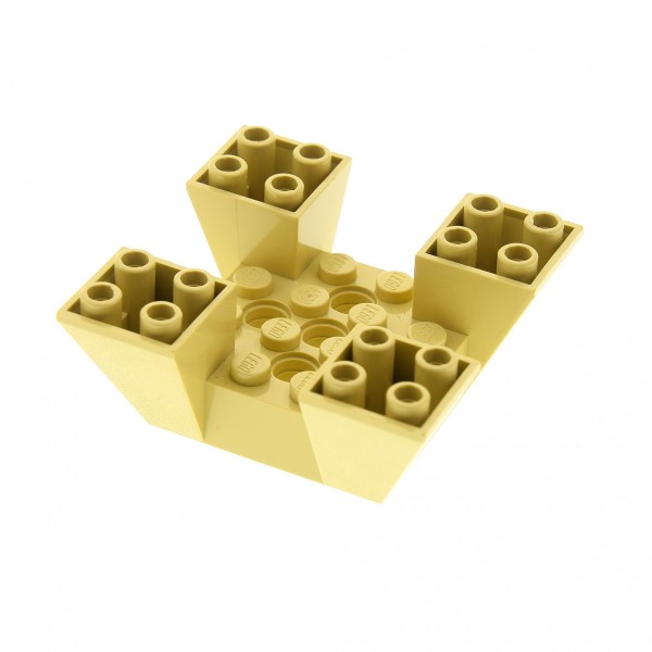 1x Lego Mauerteil beige 6x6x2 Zinnen Turm Burg Zinne Set 7316 4504 30373