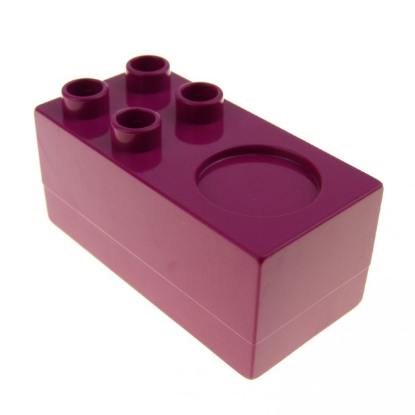 1 x Lego Duplo Möbel Herd rosa magenta pink 2x4x2 1/2 Küche Puppenhaus 4278707 6472