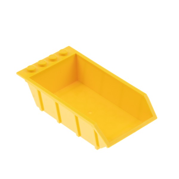 1x Lego Kipper Auflage 4x6 gelb Ladefläche Laster Kipp Mulde 6286533 15455