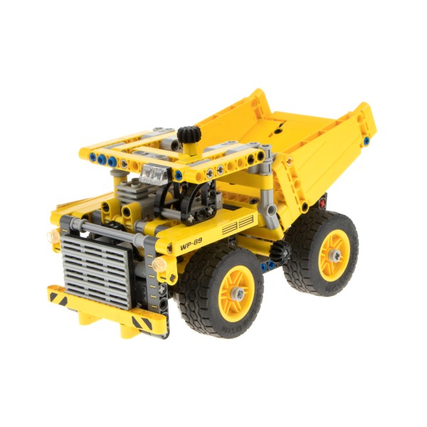 1x Lego Technic Set Auto Minen LKW Truck Fahrzeug 42035 gelb unvollständig