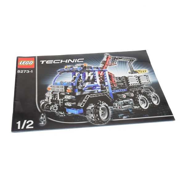 1 x Lego Technic Bauanleitung A4 Heft 1 Model Traffic Off Road Truck LKW mit Hebefunktion 8273