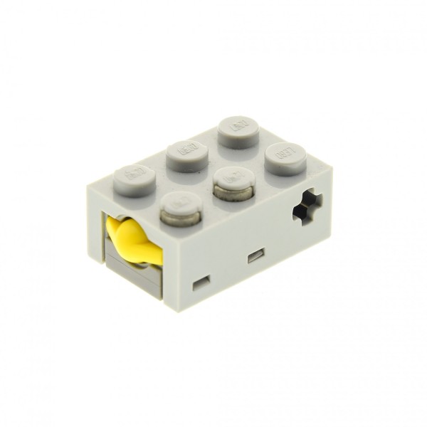 1x Lego Technic Taster Sensor alt-hell grau Druck Schalter geprüft 8479 3801 879
