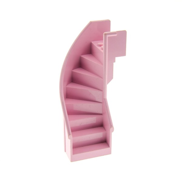 1x Lego Wendel Treppe pink 6x6x9 1/3 gebogen Leiter Set 6418 6414 2046