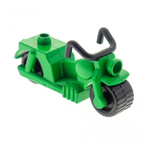 1x Lego Duplo Motorrad grün dupmc für Set 2971