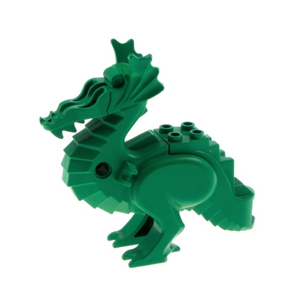 1x Lego Tier Drachen Körper grün Zubehör Burg Ritter Set 6082 6076 6129c01
