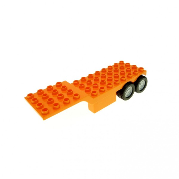 1x Lego Duplo LKW Auflieger orange 4x12 Noppen Baustelle 4505259 bb0793c01pb01