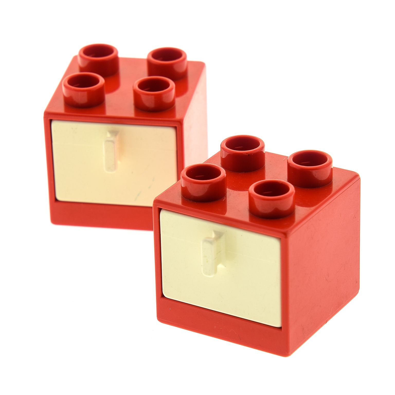 Blende Puppenhaus Education rot für Kommode Schrank Lego Duplo 