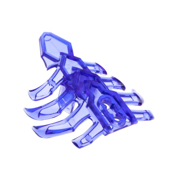 1x Lego Bionicle Figuren Brust Panzer transparent violett 8 Rippen 71309 20473