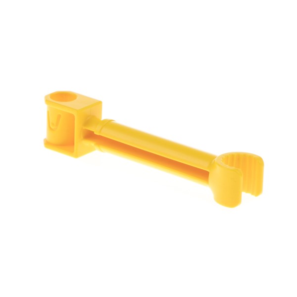 1x Lego Duplo Bagger Greifarm gelb mit Clip Bau Fahrzeug Baustelle btb012 40636