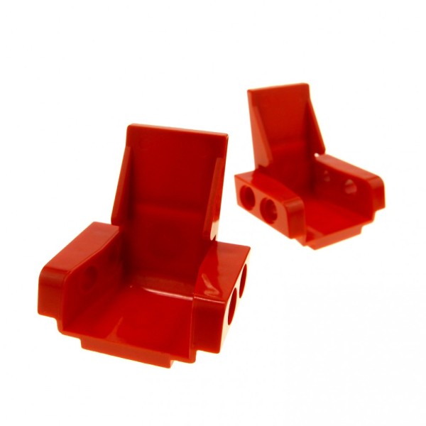 1x Lego Sitze dunkel grün 2x2 Sitz Stuhl Auto Stühle mit Lehne 4079b 