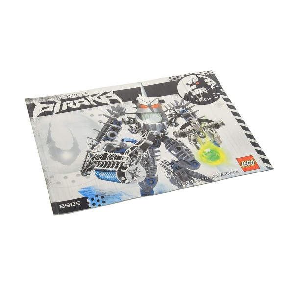 1 x Lego Bionicle Bauanleitung A5 für Set Piraka Thok 8905