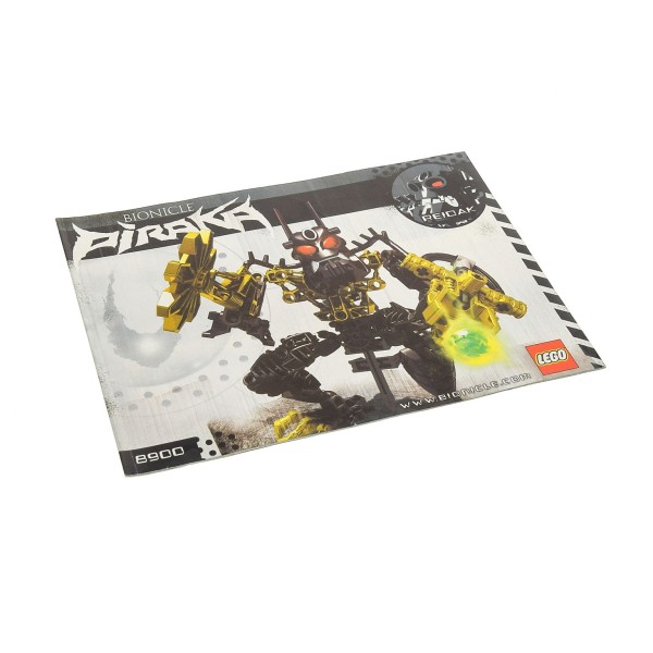 1 x Lego Bionicle Bauanleitung A5 für Set Piraka Reidak 8900