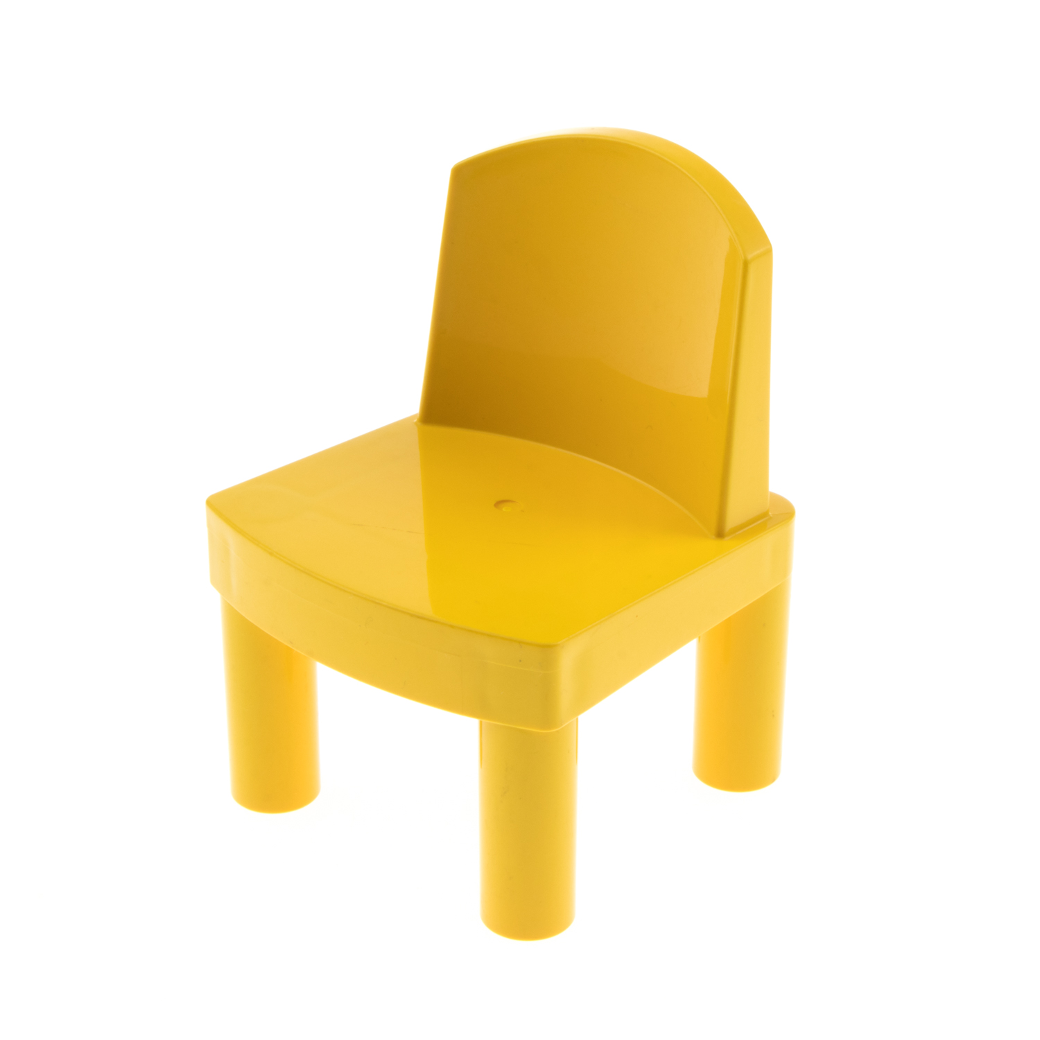 1x Lego Duplo Möbel Stuhl gelb groß für Puppe Puppenhaus 2954 31313