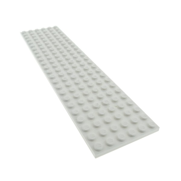 1x Lego Zug Bau Platte 6x24 weiß Basic Grundplatte Eisenbahn 75098 4652480 3026