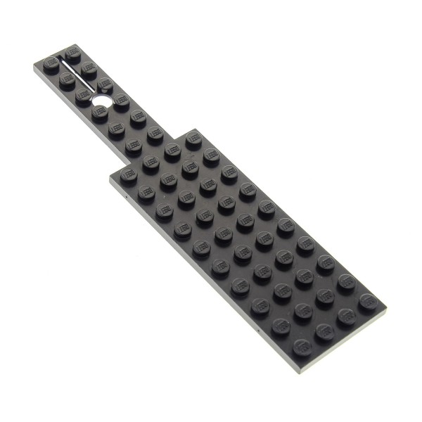 1 x Lego System Fahrgestell schwarz 4x16 mit Feder für Lenkgetriebe LKW Unterbau Platte Chassis 382 710 805