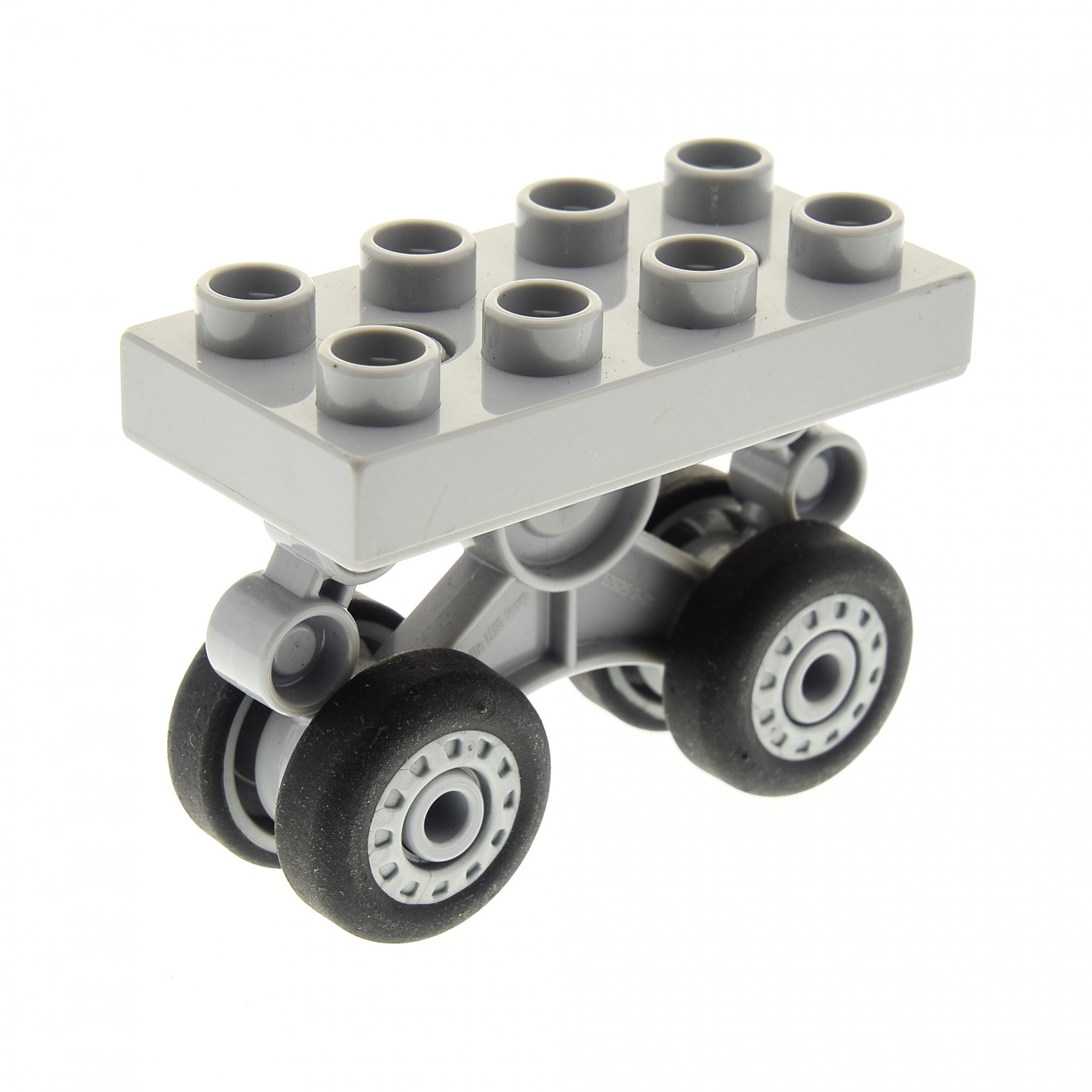 Lego Duplo Wheel Gray 2x4 Plane 5595 7840 7843 52925 52924 Replacement Part 
