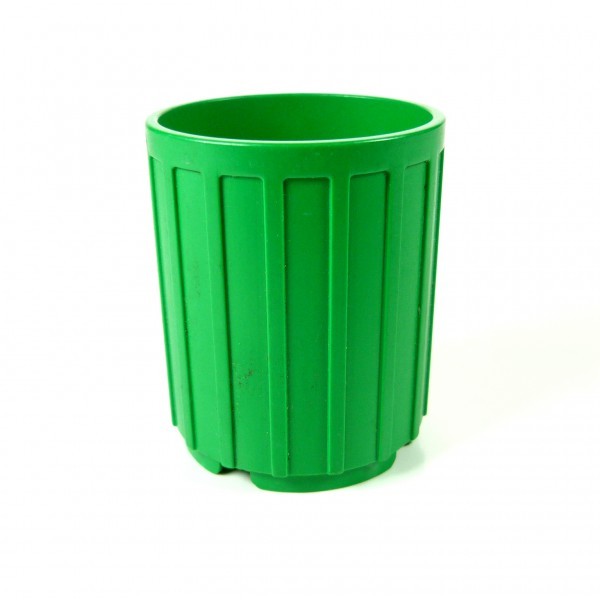 1 x Lego System Fass groß grün Tonne für City Piraten Western Ritter Müll Eimer Barrel green 30139