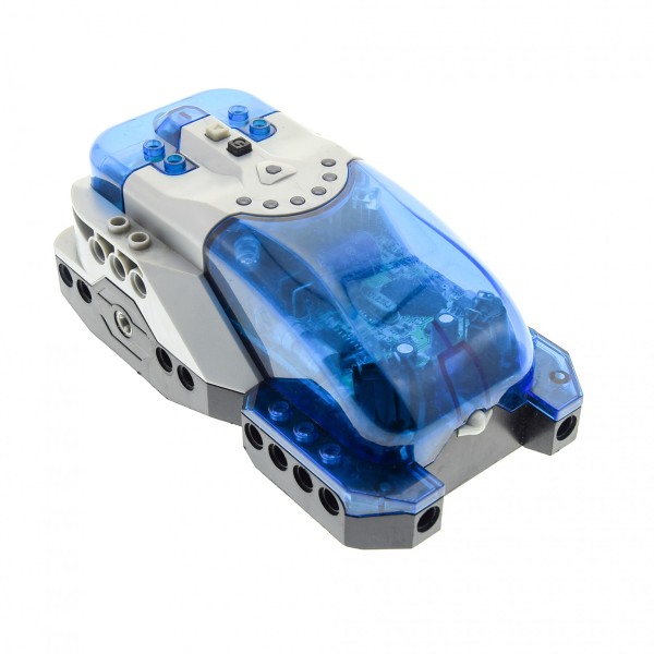 1 x Lego Technic Motor Modul schwarz silber transparent blau Lichtsensor Infrarot Spybotics für Set Gigamesh G60 3806 geprüft 4232