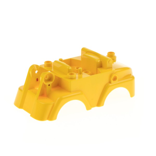 1x Lego Duplo Fahrzeug Aufsatz gelb Bulldozer Auto Sitz 10933 6299067 67321