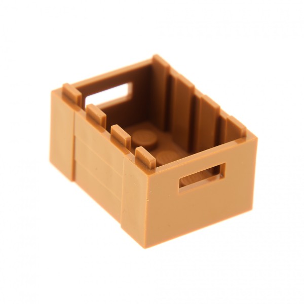1x Lego Container Kiste 3x4x1 2/3 Griffe nougat hell braun Box Truhe 30150